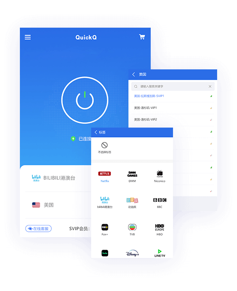 QuickQ功能示意图